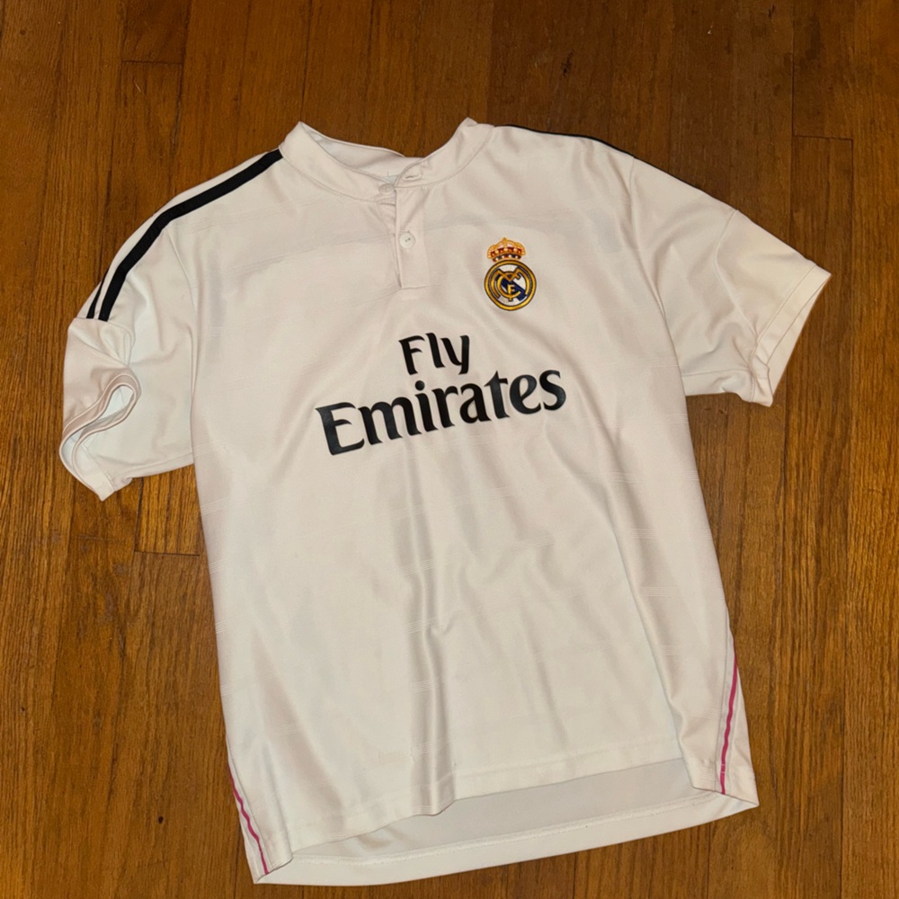 Real Madrid Kids White Jersey